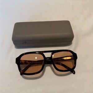 VEHLA Tortoise Sunglasses with Brown Lenses